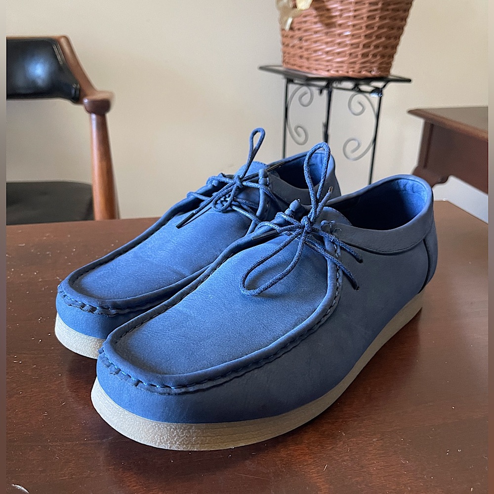 Blue Suade Neighborhood Wallabee